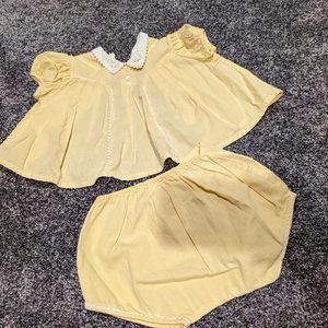 True vintage children's top and bottom set